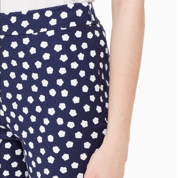 NEW Kate Spade Cloud Dot Jacquard Pant Size 4 - Picture 2 of 8